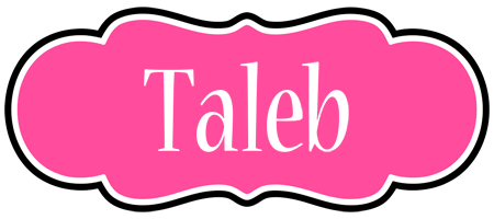 Taleb invitation logo