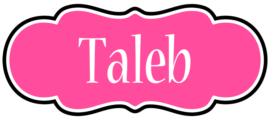 Taleb invitation logo