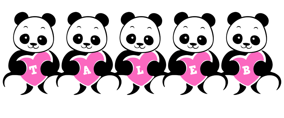 Taleb love-panda logo
