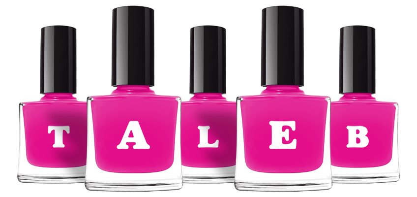 Taleb nails logo