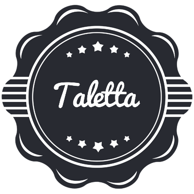 Taletta badge logo