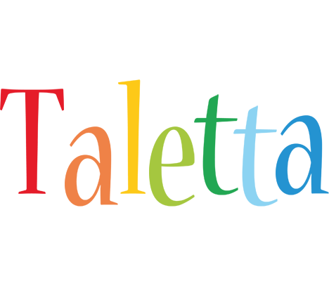 Taletta birthday logo