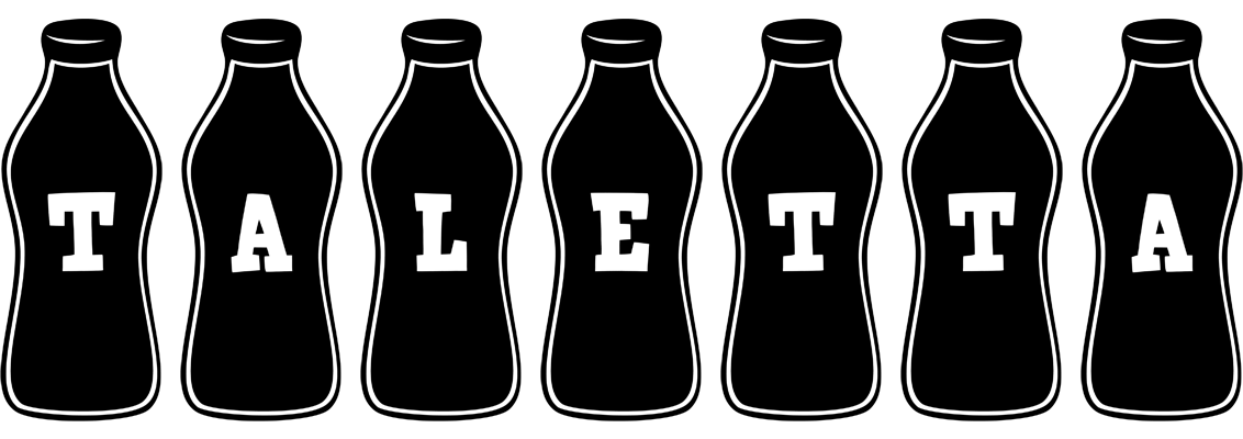 Taletta bottle logo