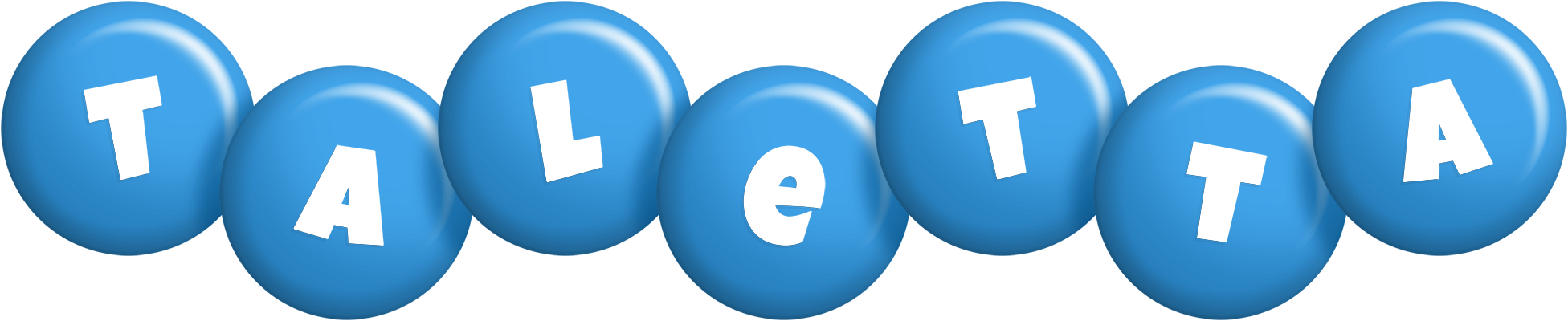 Taletta candy-blue logo