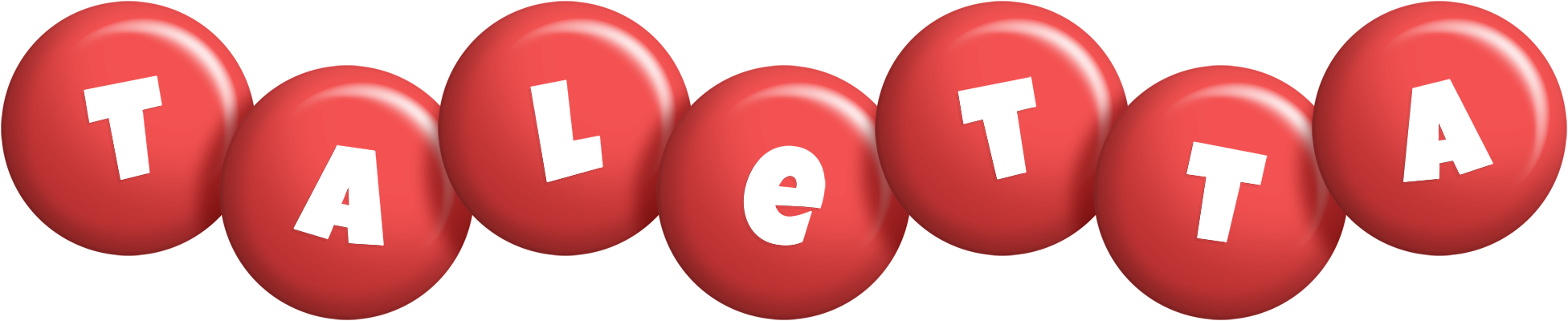 Taletta candy-red logo