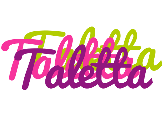 Taletta flowers logo