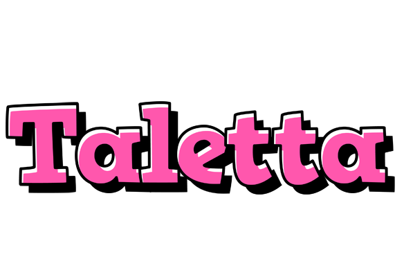 Taletta girlish logo