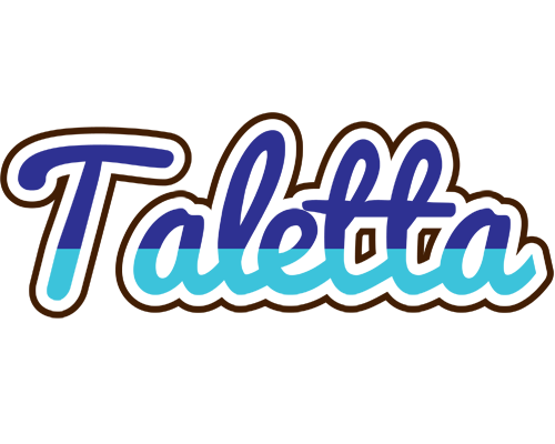 Taletta raining logo