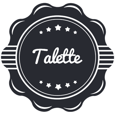 Talette badge logo