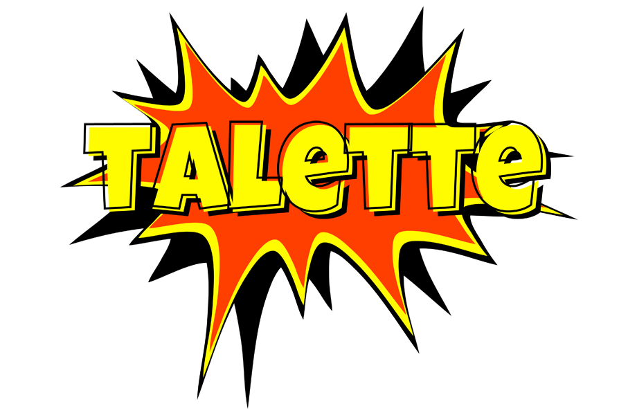 Talette bazinga logo
