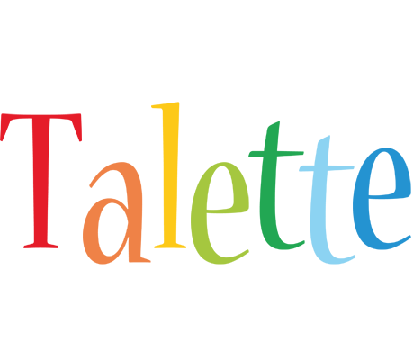 Talette birthday logo