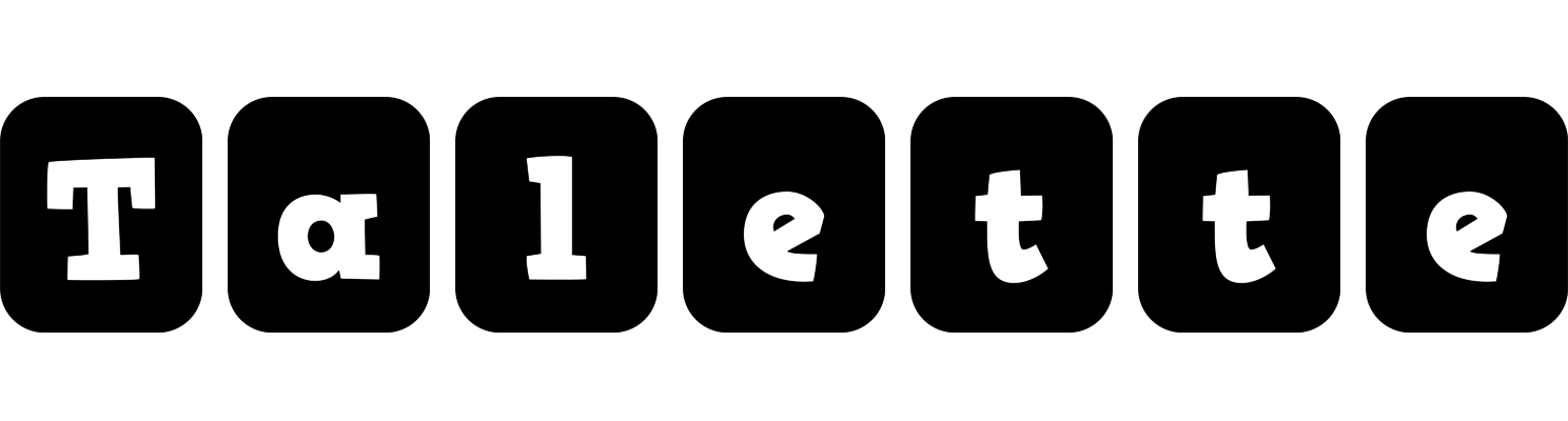 Talette box logo