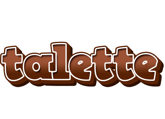 Talette brownie logo