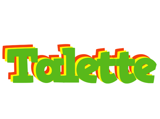 Talette crocodile logo