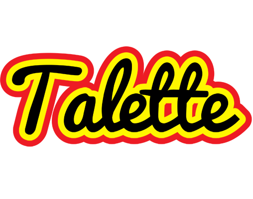 Talette flaming logo