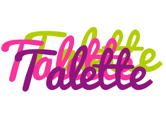 Talette flowers logo