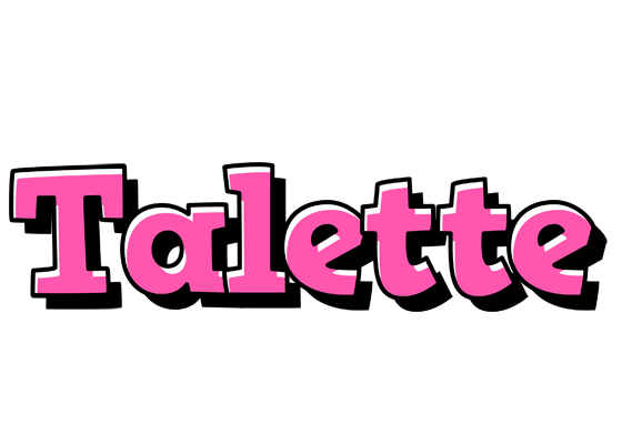 Talette girlish logo