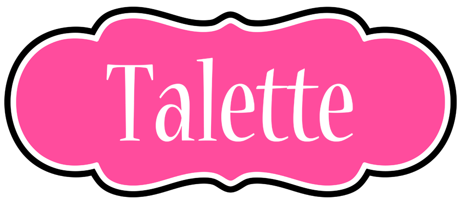 Talette invitation logo