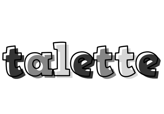 Talette night logo