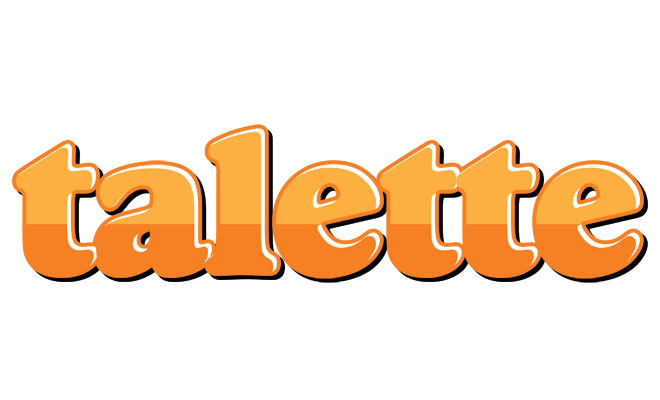 Talette orange logo