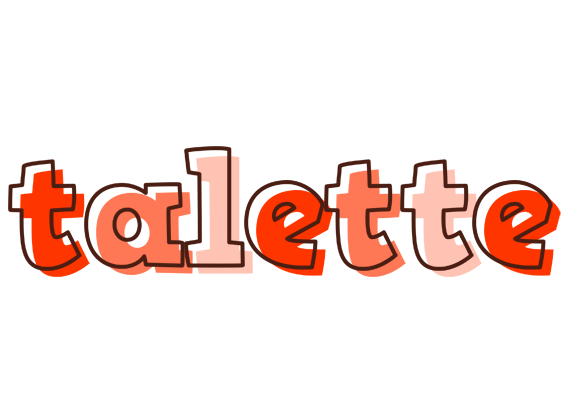 Talette paint logo