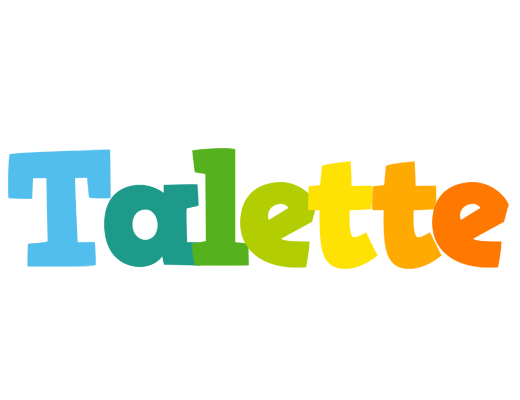 Talette rainbows logo