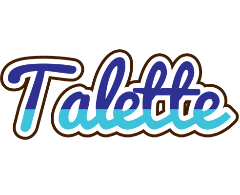 Talette raining logo