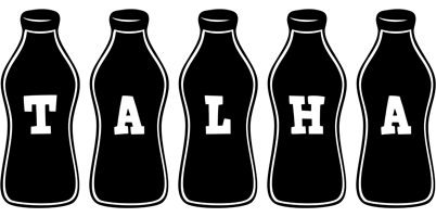 Talha bottle logo
