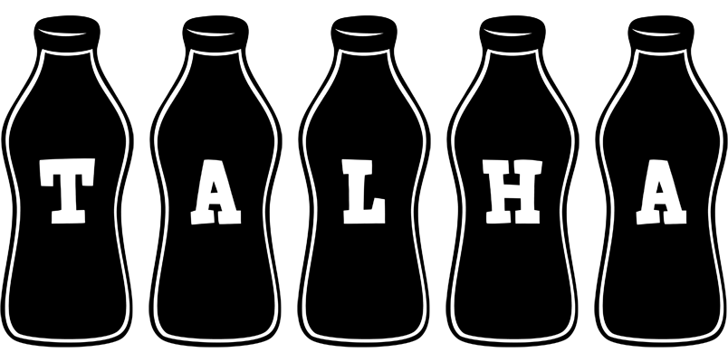 Talha bottle logo
