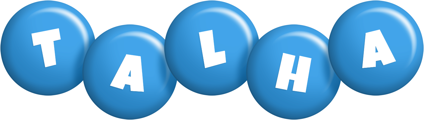 Talha candy-blue logo