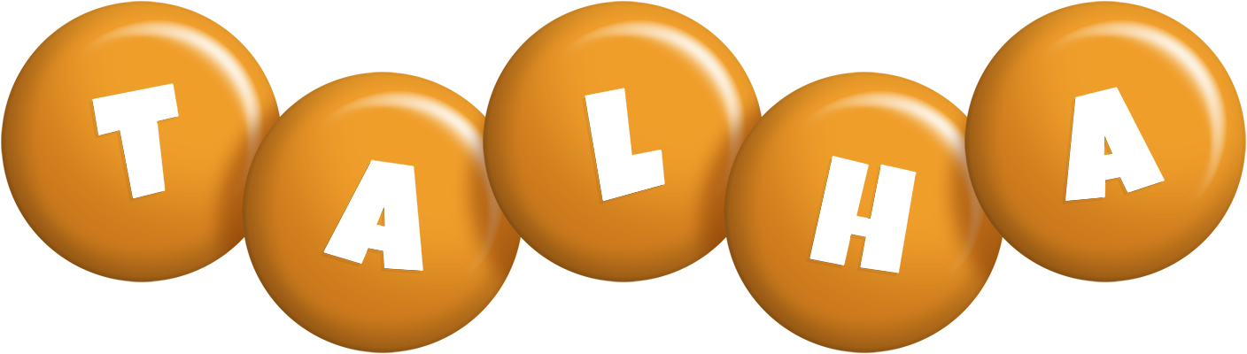 Talha candy-orange logo