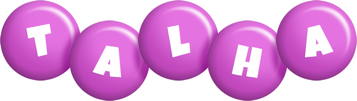 Talha candy-purple logo