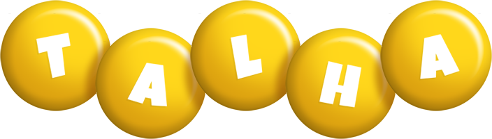 Talha candy-yellow logo