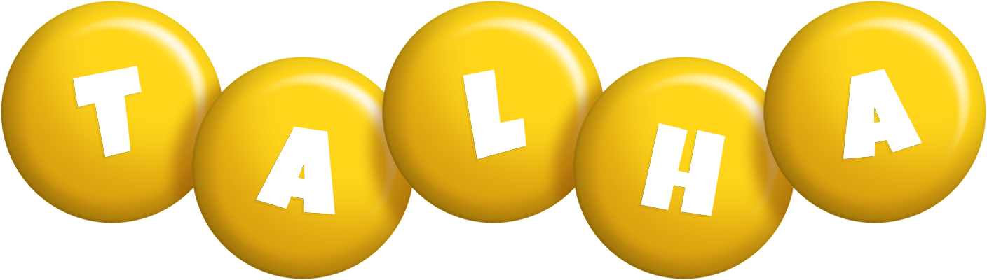 Talha candy-yellow logo