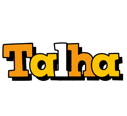 Talha cartoon logo