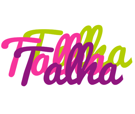 Talha flowers logo