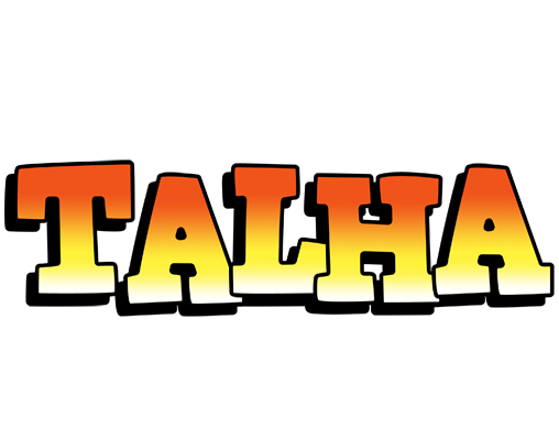 Talha sunset logo