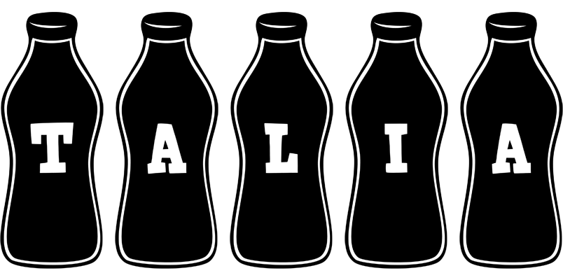 Talia bottle logo