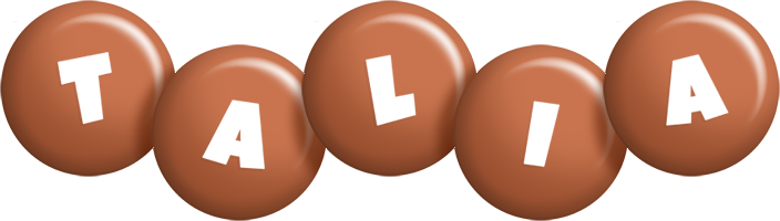 Talia candy-brown logo
