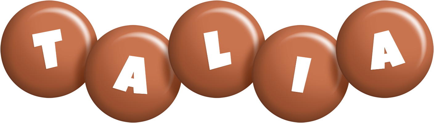 Talia candy-brown logo