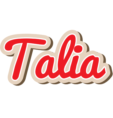 Talia chocolate logo