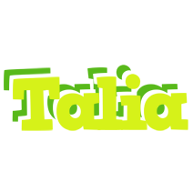 Talia citrus logo