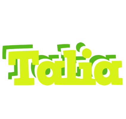 Talia citrus logo