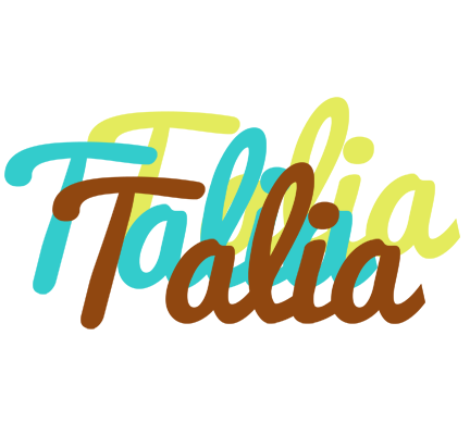 Talia cupcake logo