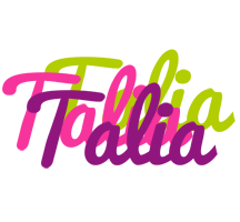 Talia flowers logo