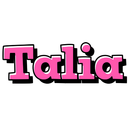 Talia girlish logo
