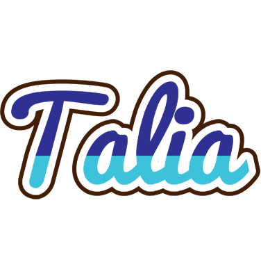Talia raining logo