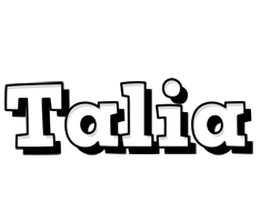 Talia snowing logo