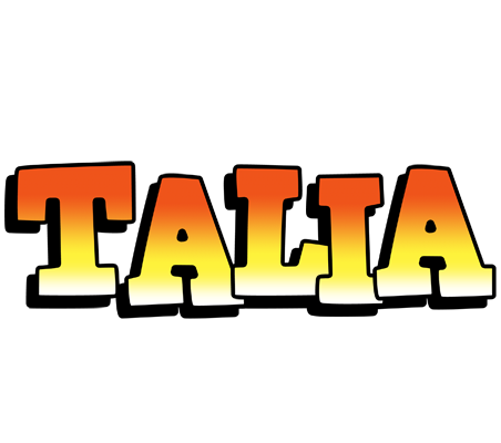 Talia sunset logo