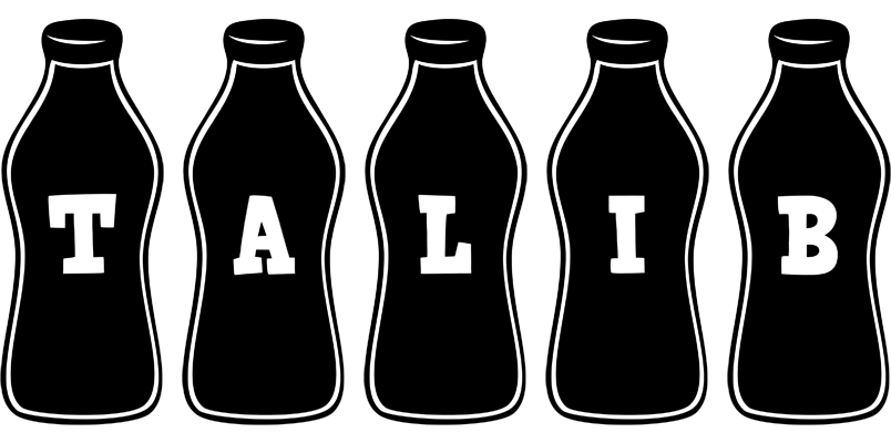 Talib bottle logo